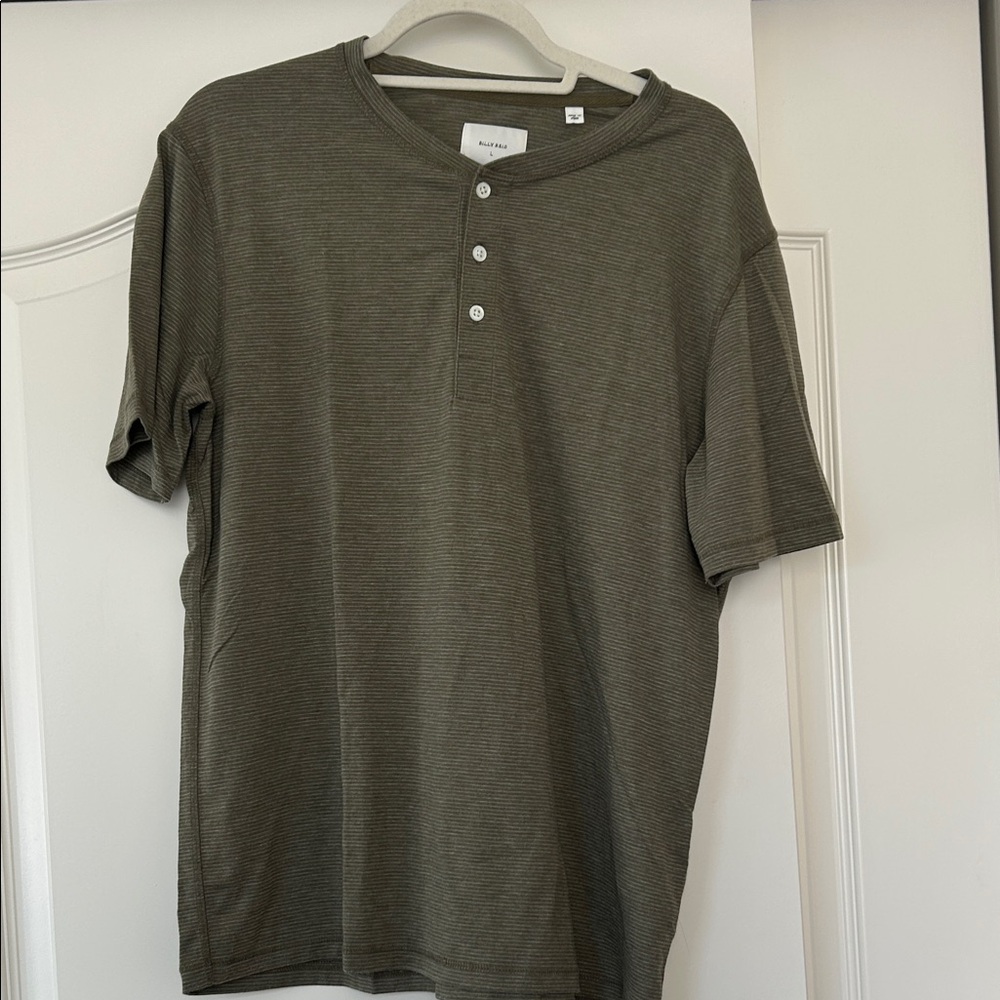 Billy Reid Short Sleeve Henley